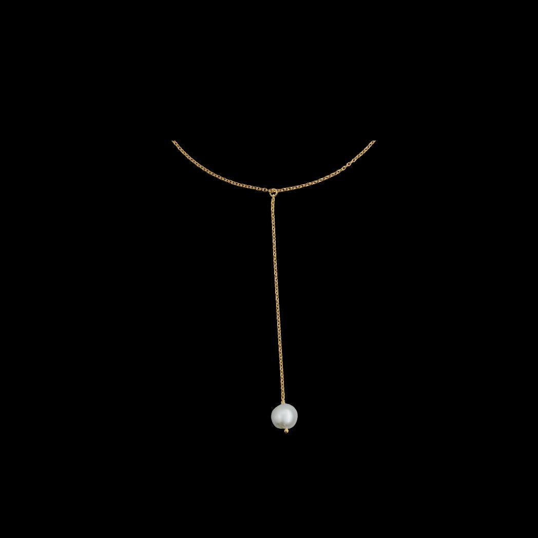 Pearly halsband One Pearl - Guld