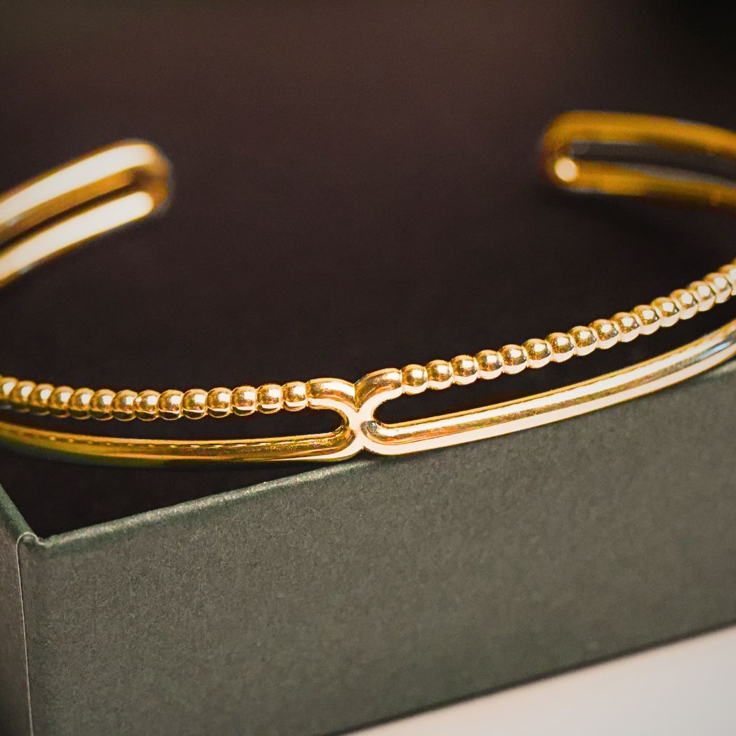 Bloom Cuff - Guld