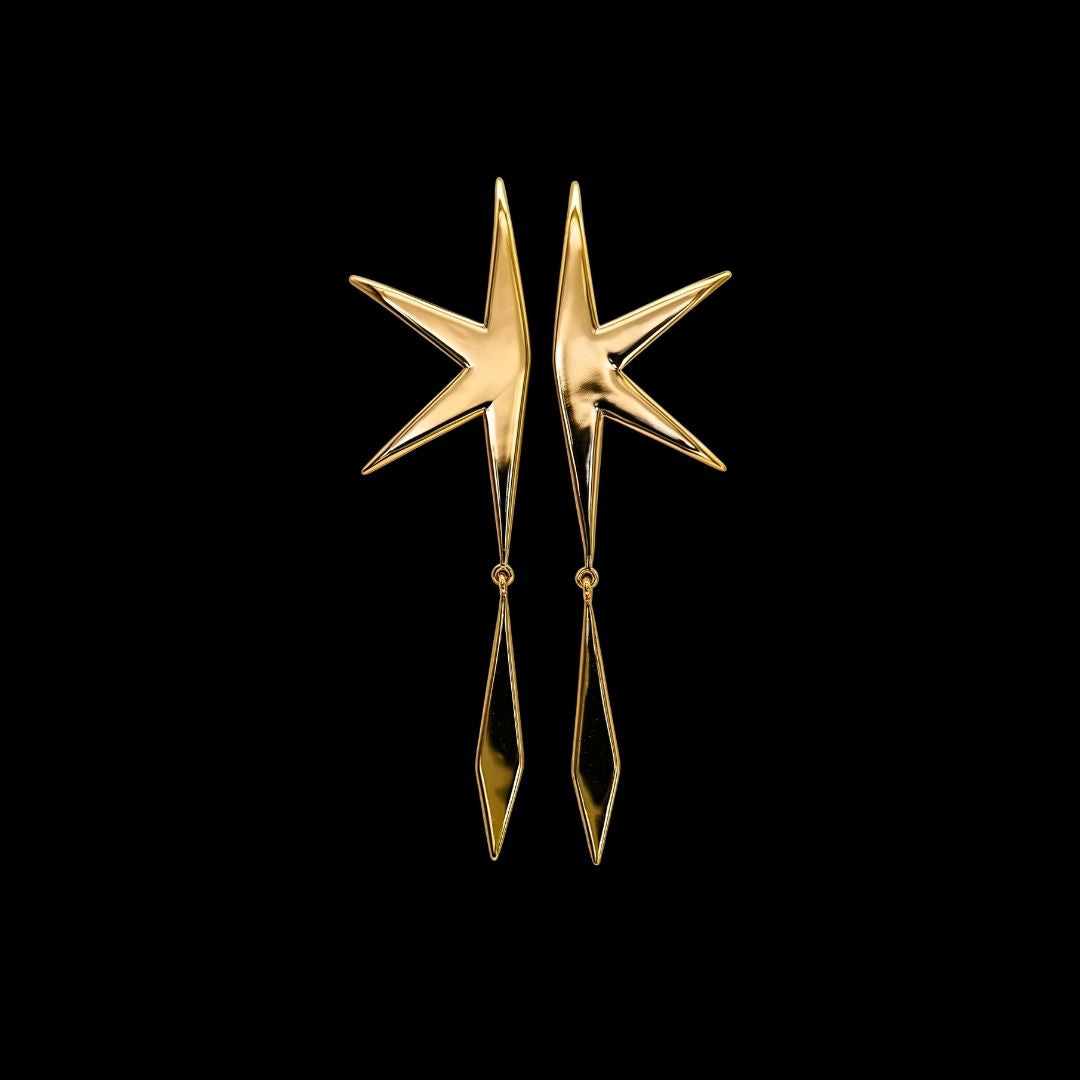Stella örhänge - Guld