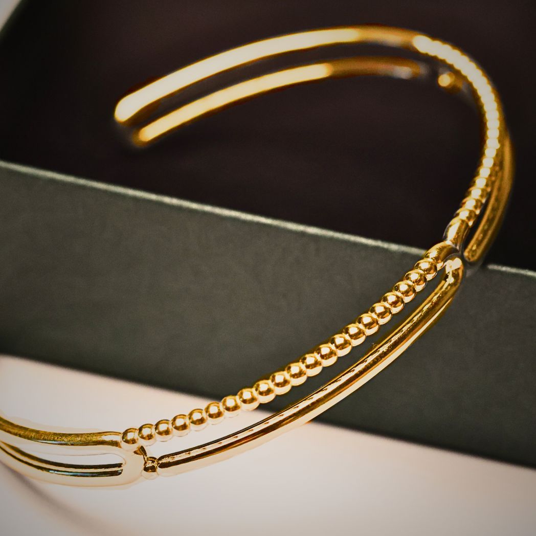 Bloom Cuff - Guld