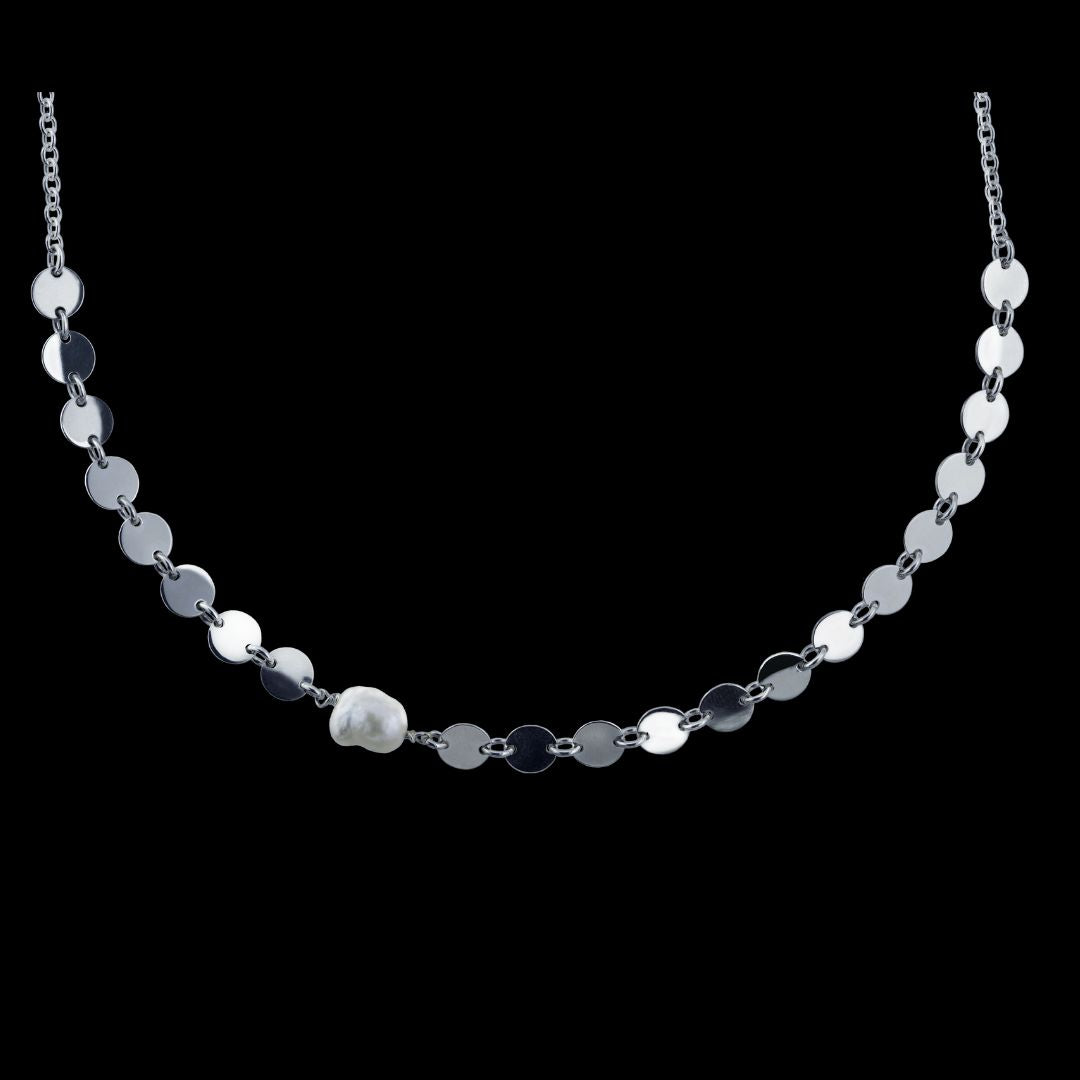 Valentina halsband - silver