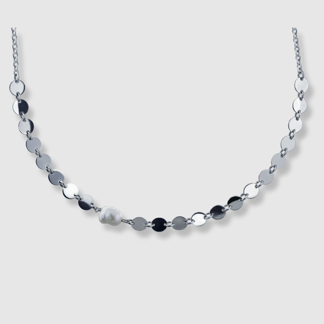 Valentina halsband - silver