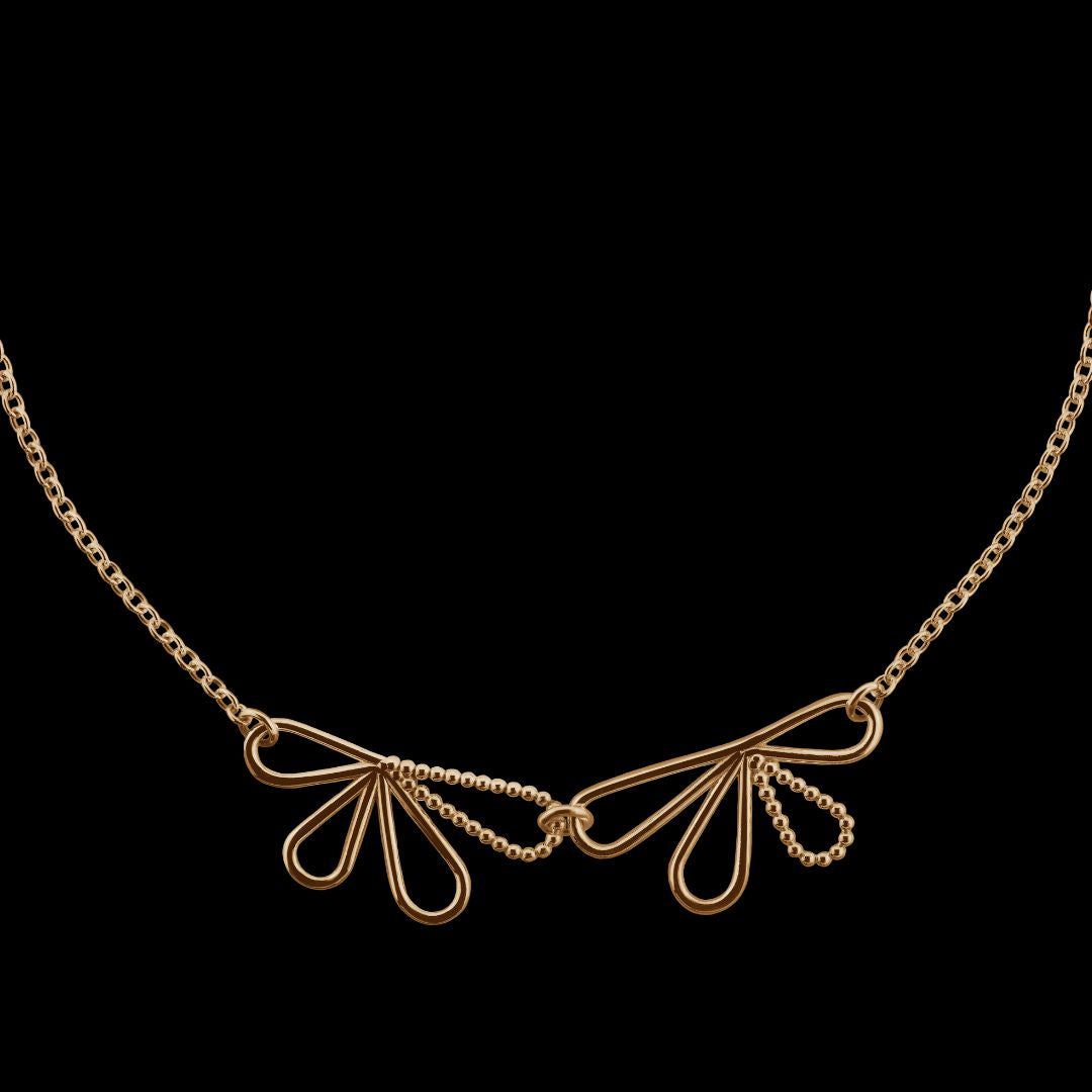 Bloom necklace - Gold