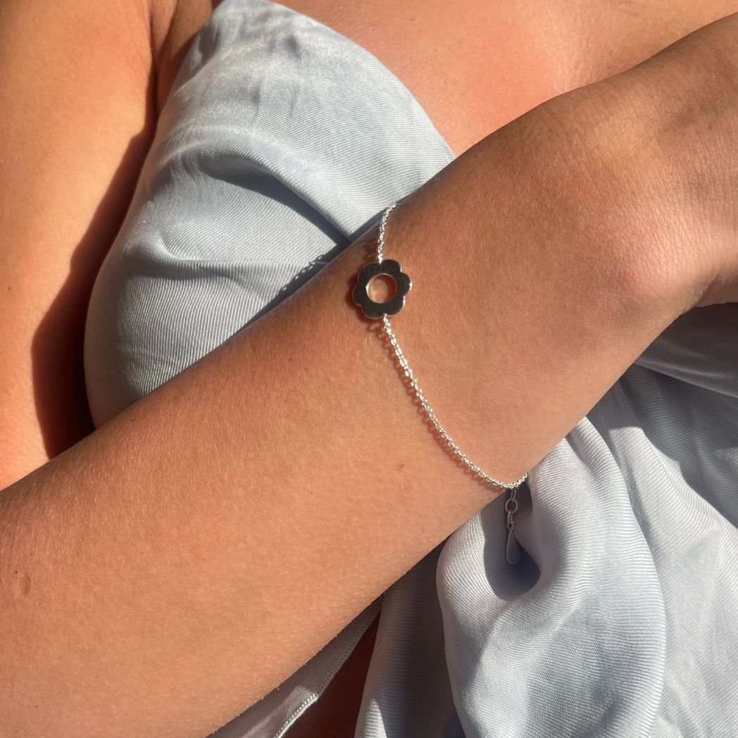 Daisy armband - Silver