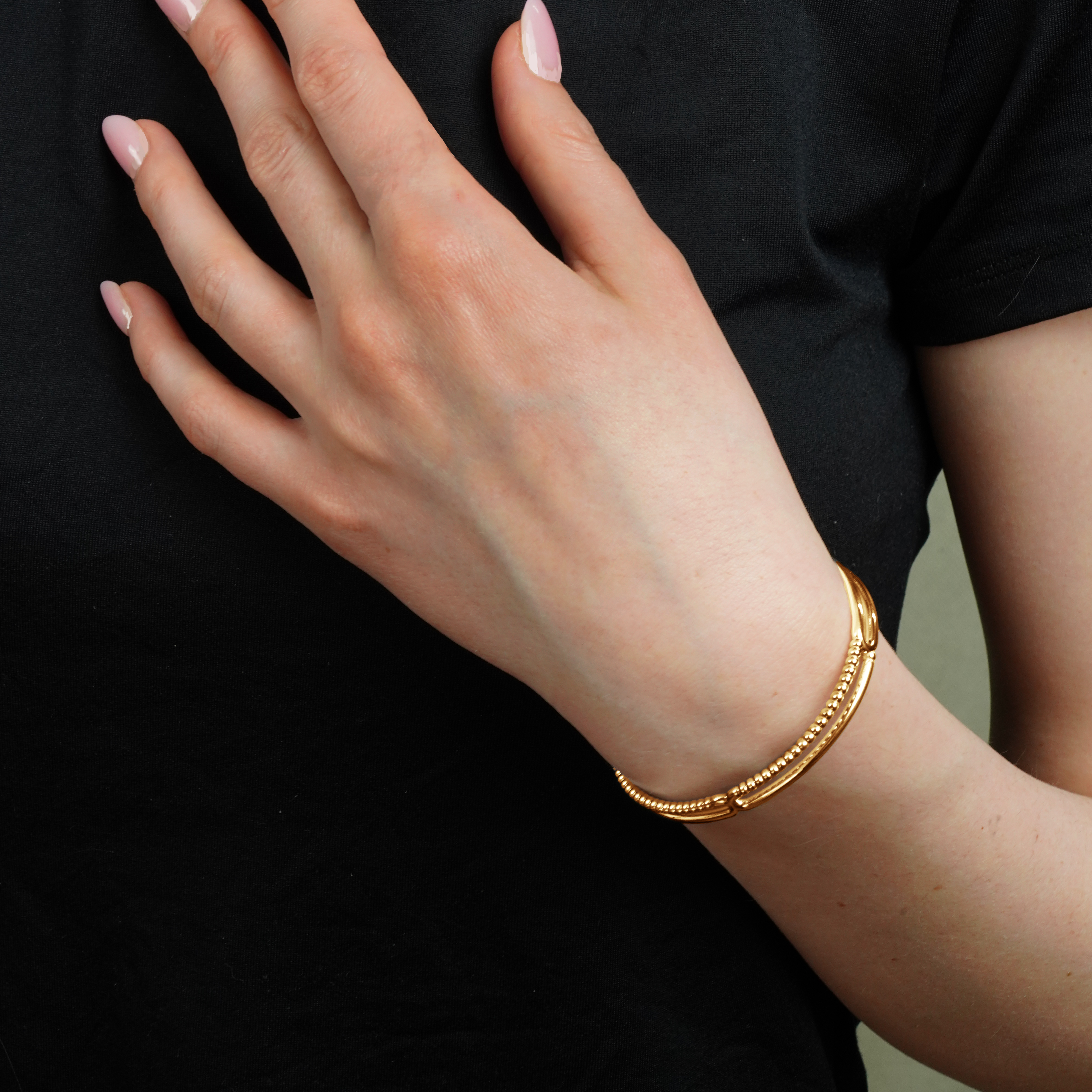 Bloom Cuff - Guld