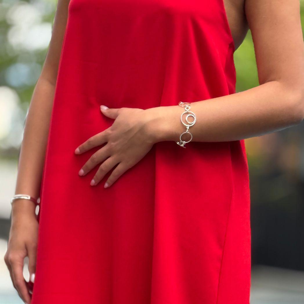 Modesty silverarmband