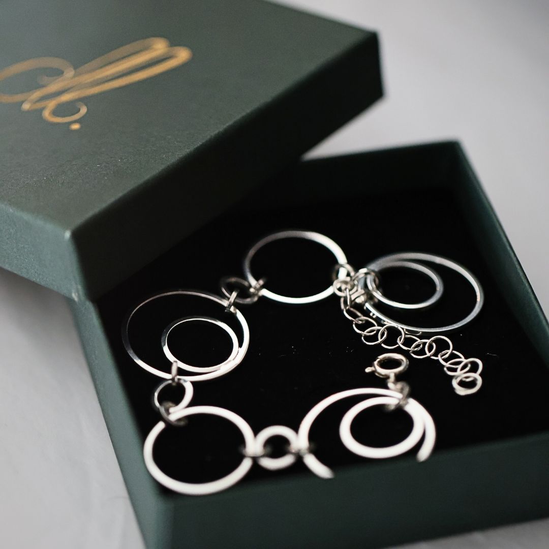Modesty armband - silver