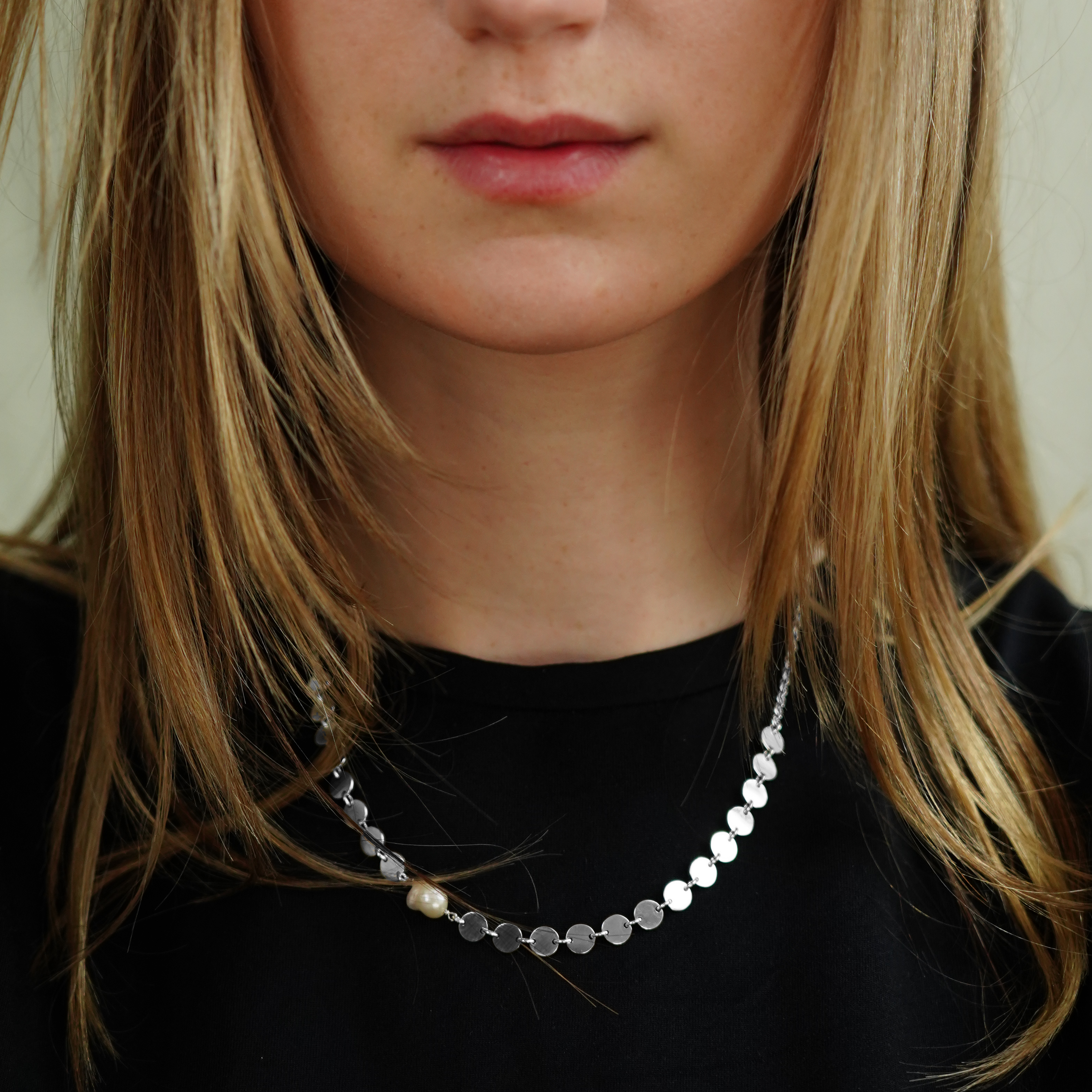 Valentina halsband - silver