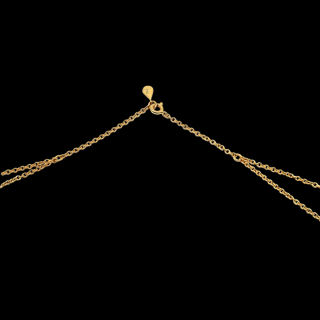 Bloom Double Necklace - Gold