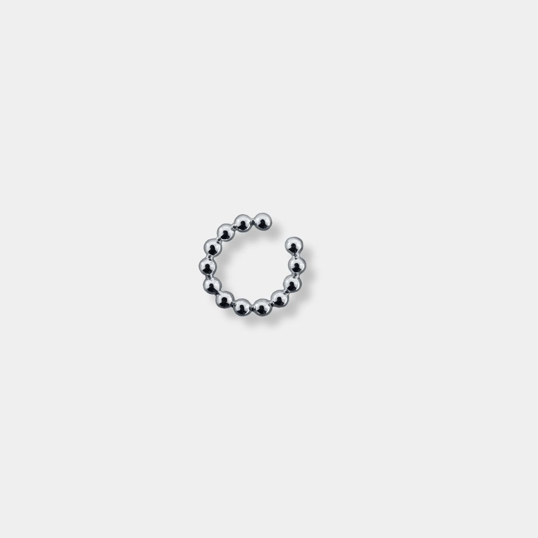 Bloom earring small - Silver