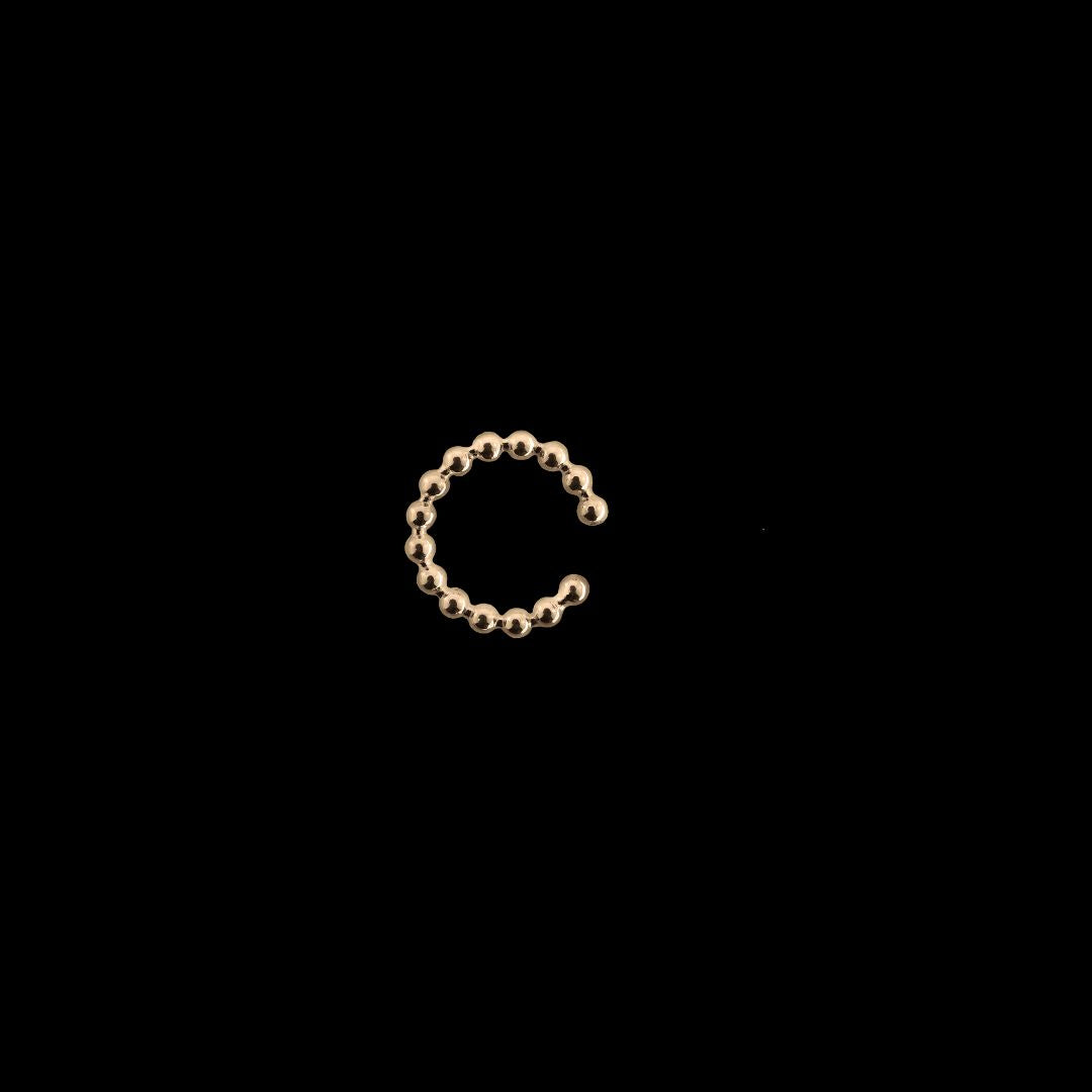 Bloom earring small - Gold