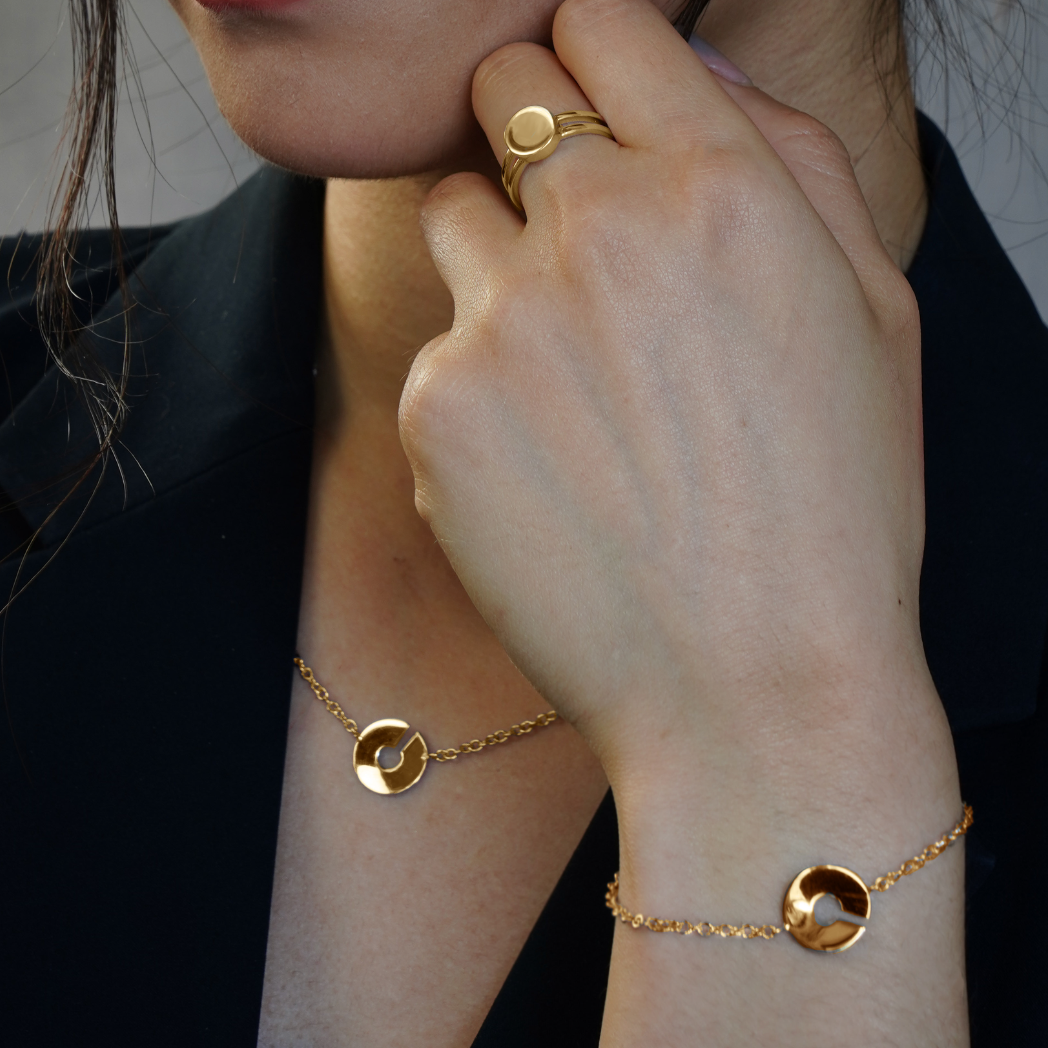 Grace armband i guld 