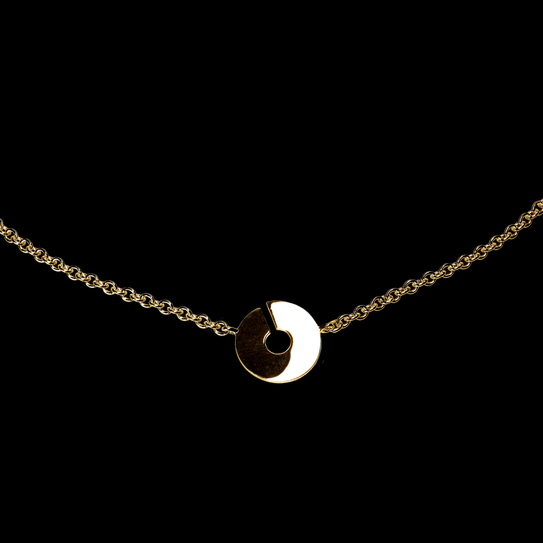 Halsband i guld Grace Colection ABCM Studio 