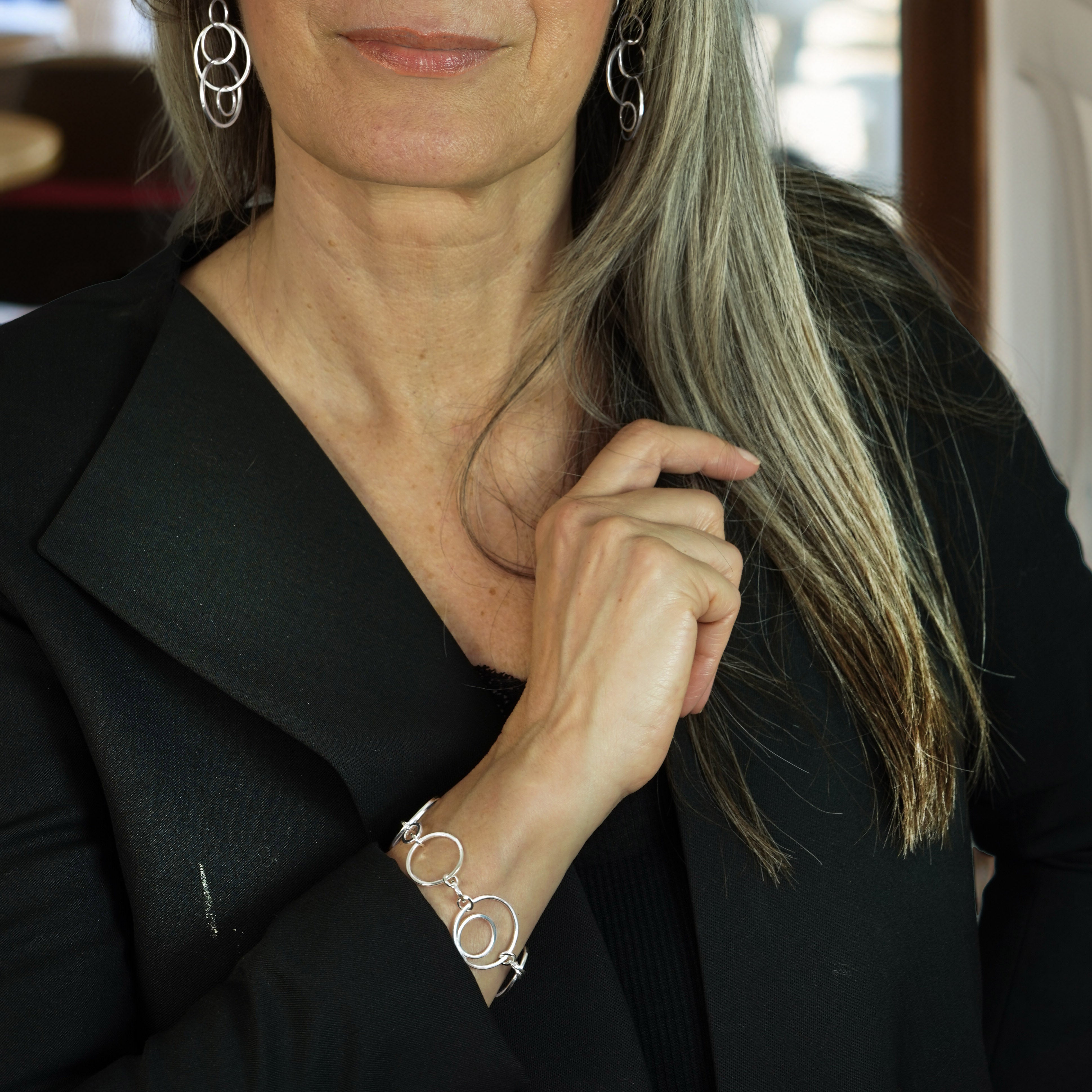 Modesty armband - silver